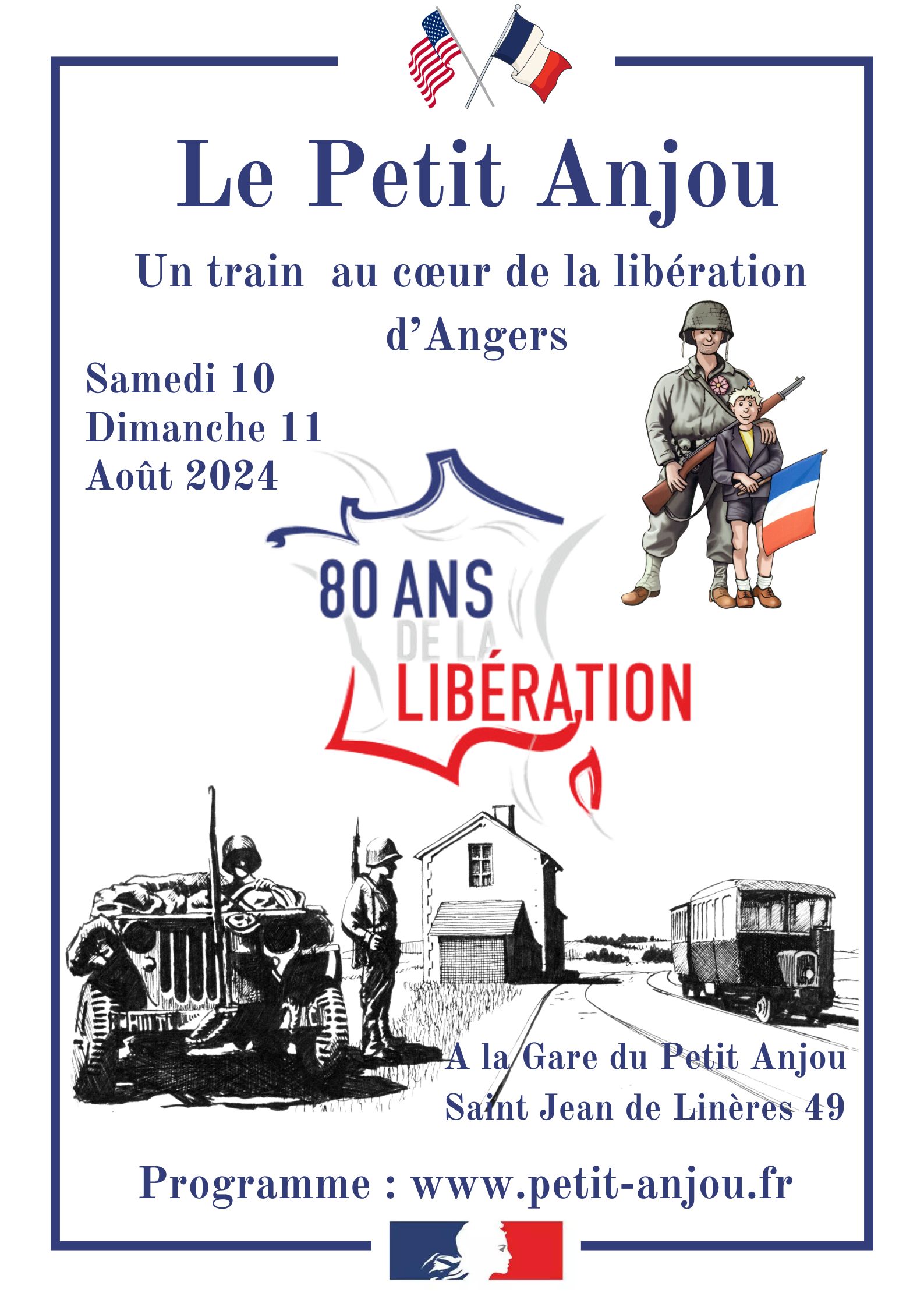 80 ans de la libération d'Angers