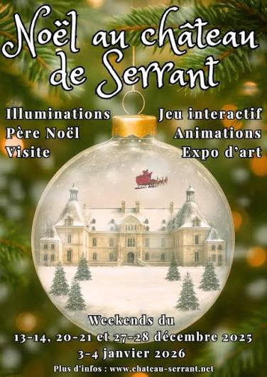 No&euml;l au Ch&acirc;teau de Serrant 2026